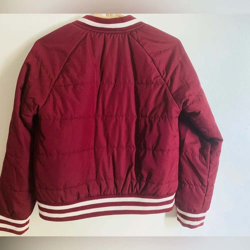Children’s Place Girls Bomber Jacket Rubine Size XL 14